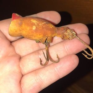 Wooden fishing lures Vintage